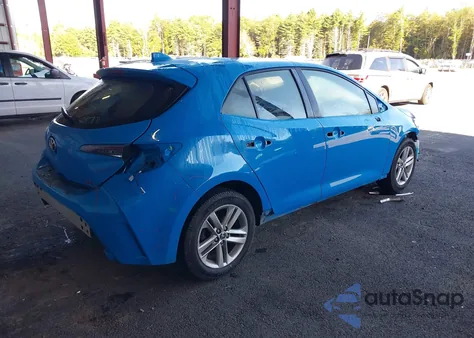2019 Toyota Corolla Se from USA, damaged, VIN JTNK4RBE8K3050846
